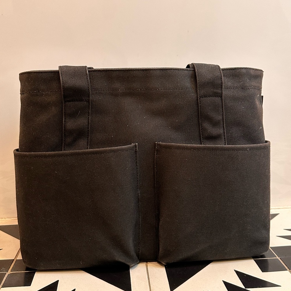 Black Dange Dover Canvas Tote Bag
